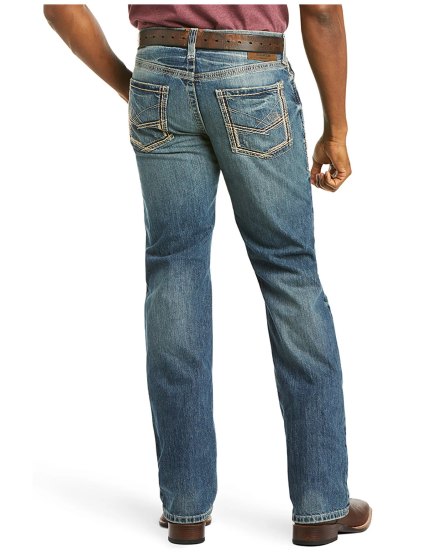 Ariat Men's M5 Low Rise Straight Leg Jeans - Image 3