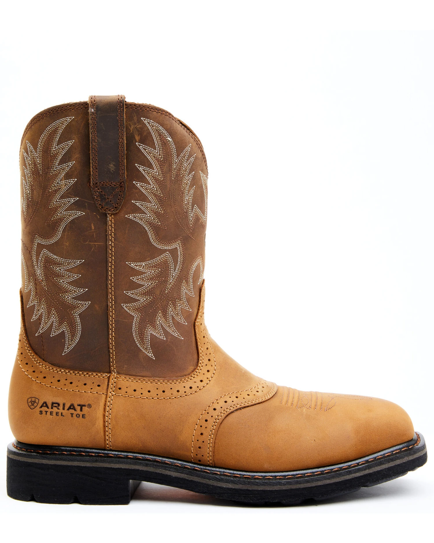 Ariat Men's Sierra Steel Square Toe Western Work Boots - Image 2