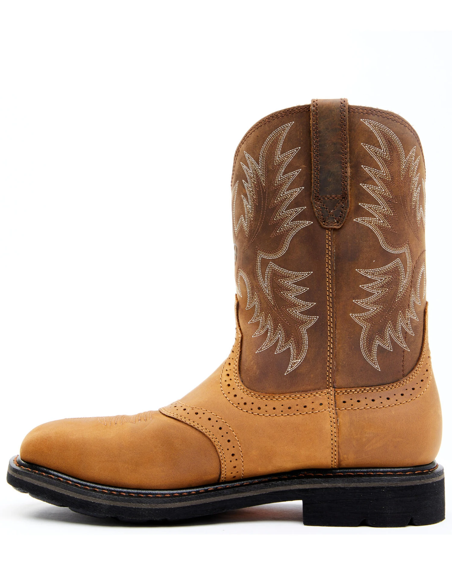 Ariat Men's Sierra Steel Square Toe Western Work Boots - Image 4