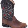 Roper Kid's Light Up Spider Web Western Boots