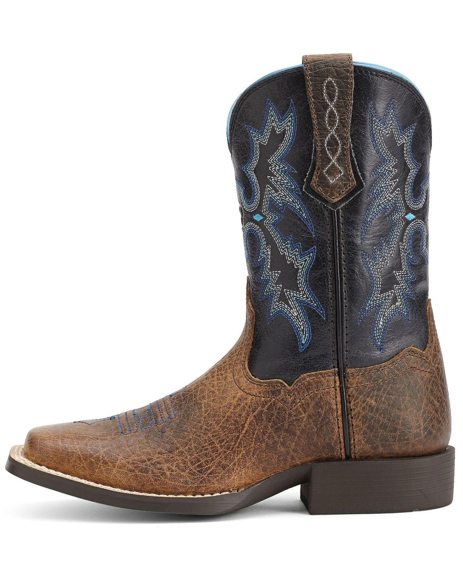 Ariat Boys' Tombstone Western Boots - Broad Square Toe - Image 2