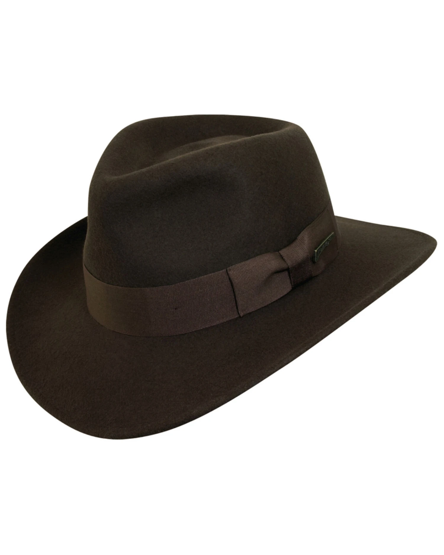 Indiana Jones Crushable Wool Fedora Hat