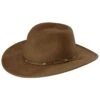 Stetson Men's Acorn Mountain Sky Crushable Wool Felt Hat