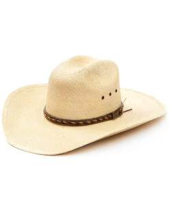 Larry Mahan 30X Lawton Palm Straw Cowboy Hat
