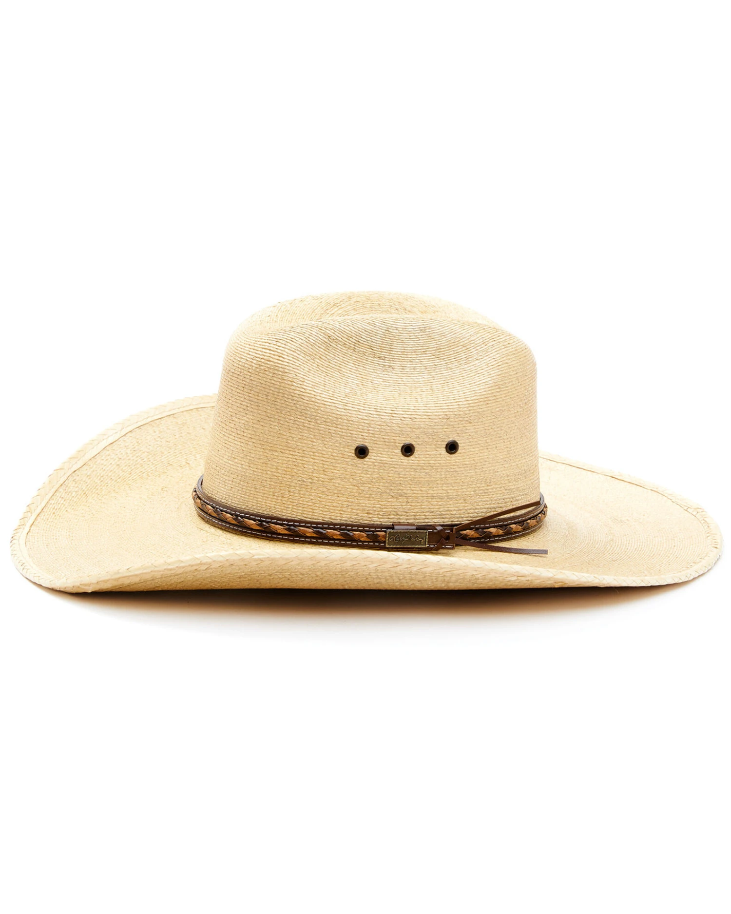 Larry Mahan 30X Lawton Palm Straw Cowboy Hat - Image 7