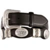 Tony Lama Scalloped Leather Belt