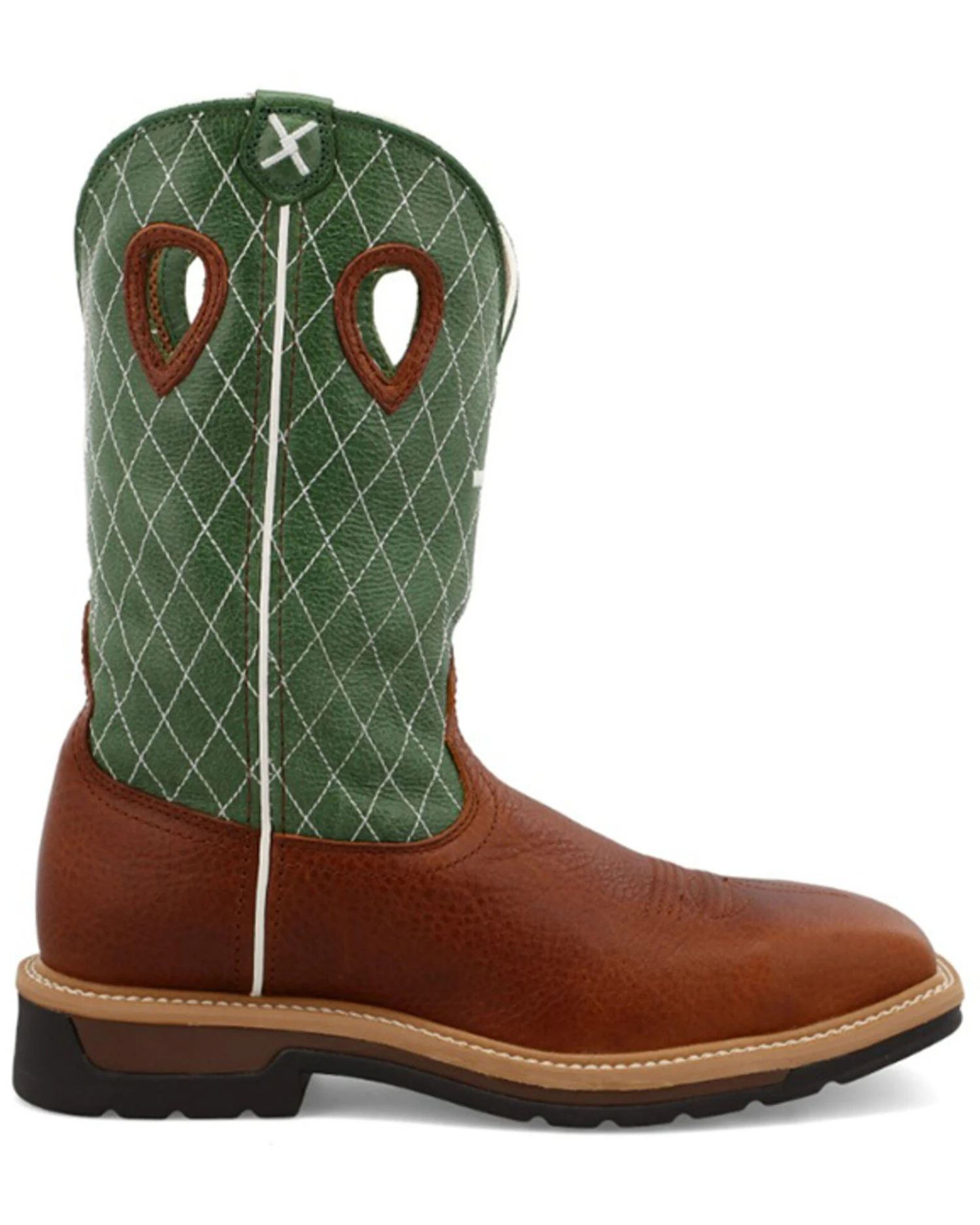 Twisted X Men's 12" Western Work Boots - Steel Toe - Image 2