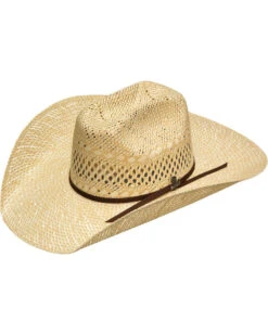 Ariat Men's Natural Twisted Weave Hat 