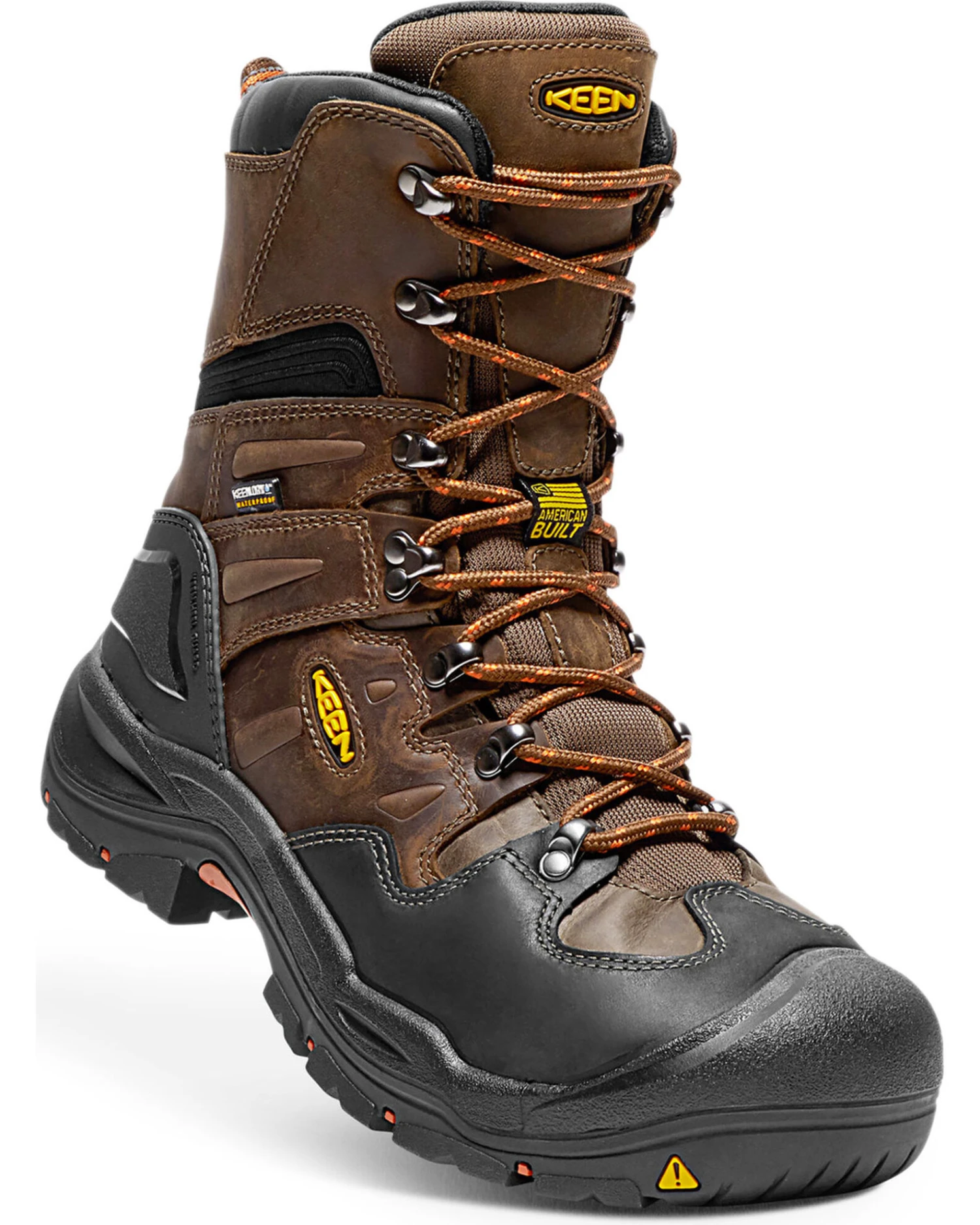 Keen Men's Coburg 8" Waterproof Boots - Steel Toe - Image 6