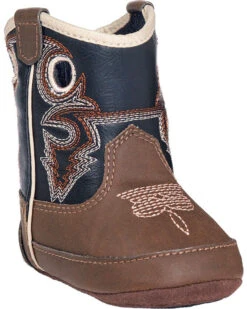 Double Barrel Infant Boys' Trace Baby Bucker Boots - Round Toe