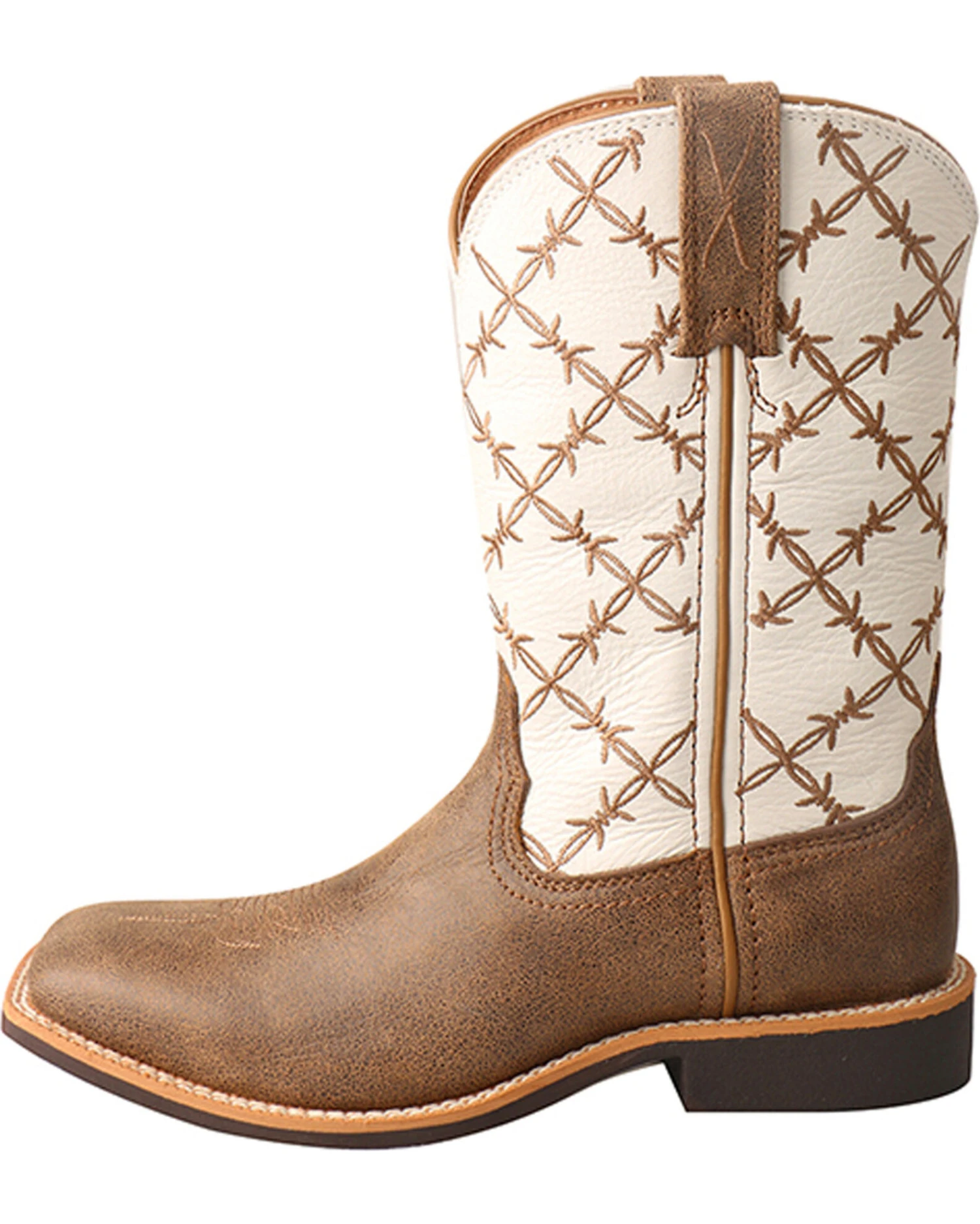 Twisted X Boys' Top Hand Western Boots - Square Toe - Image 3