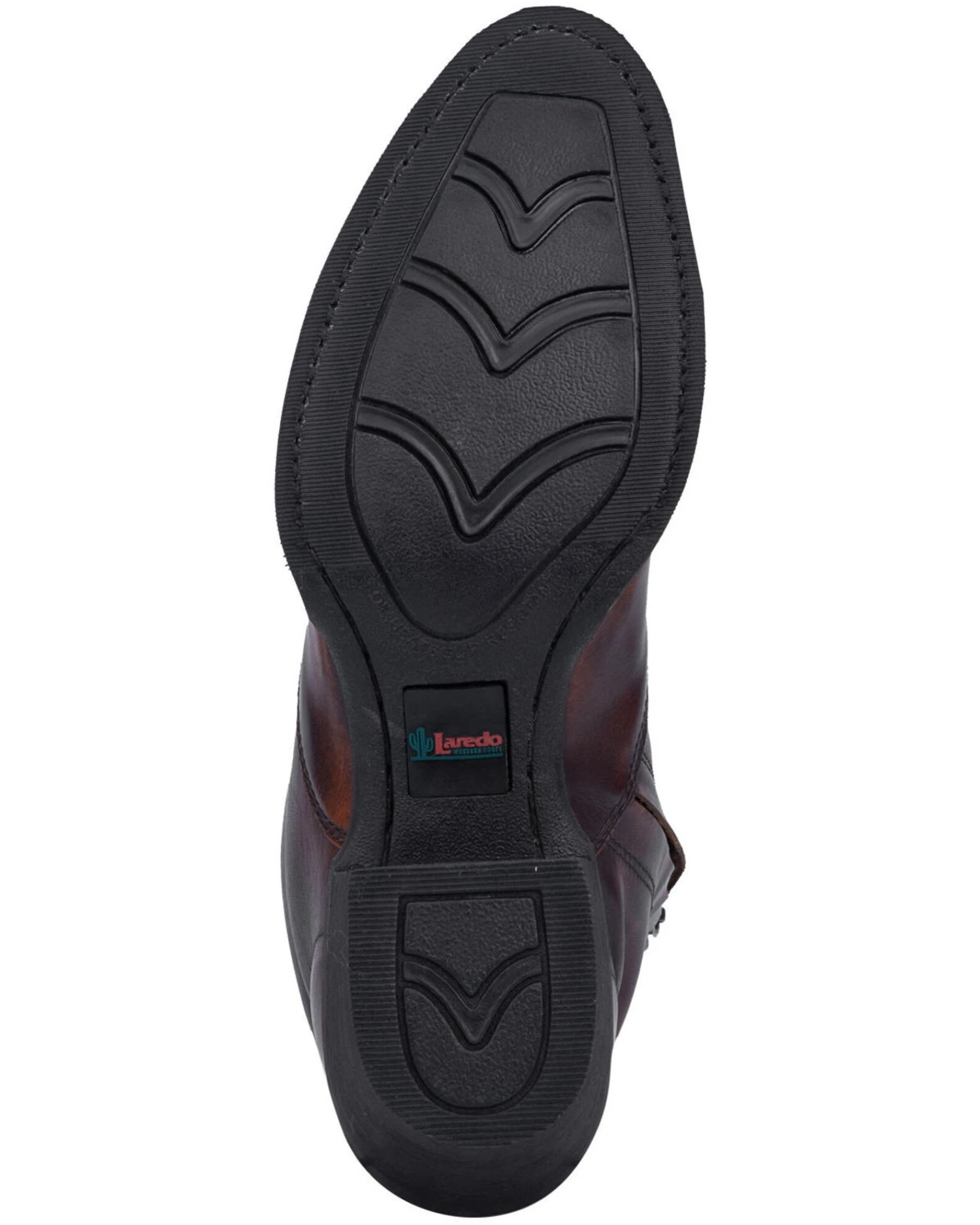 Laredo Men's Side Zipper Western Boots - Round Toe - Image 7