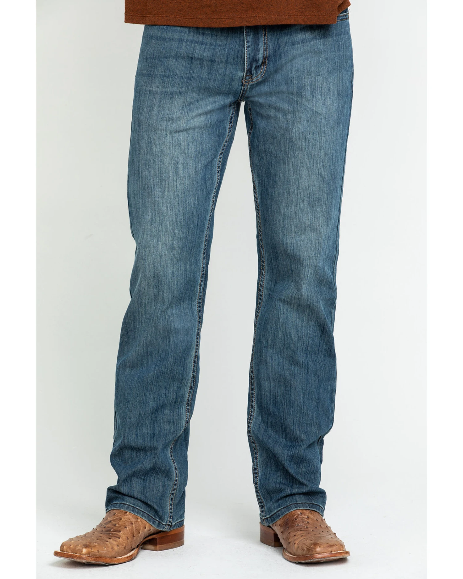 Cody James Men's Bozeman Medium Wash Stretch Slim Bootcut Jeans - Image 2