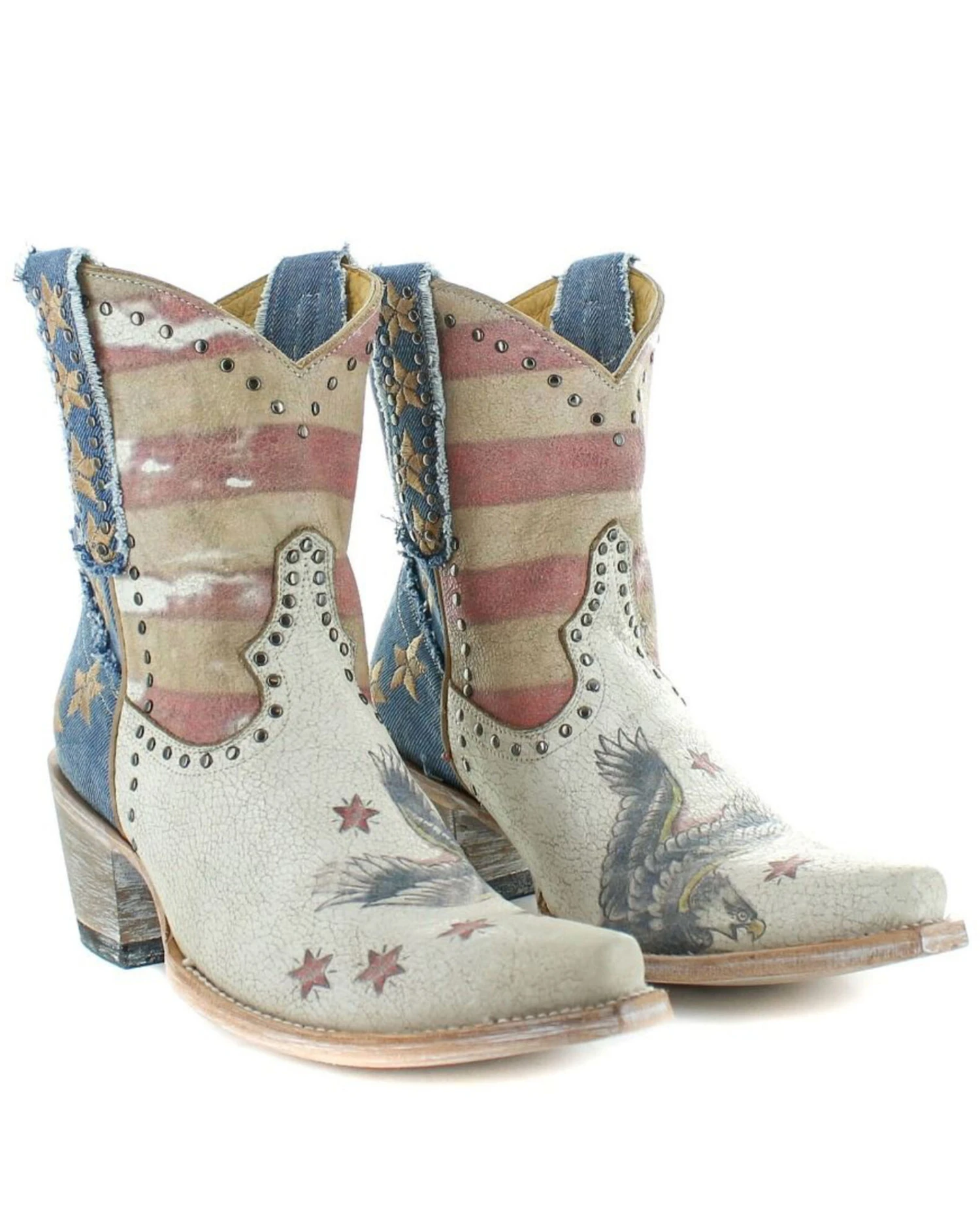 Old Gringo Women's Jorie Short Western Booties - Snip Toe - Image 4