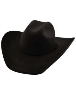 Justin Men's 6X Black Kermit Western Felt Hat 