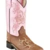 Old West Girls' Western Boots - Square Toe