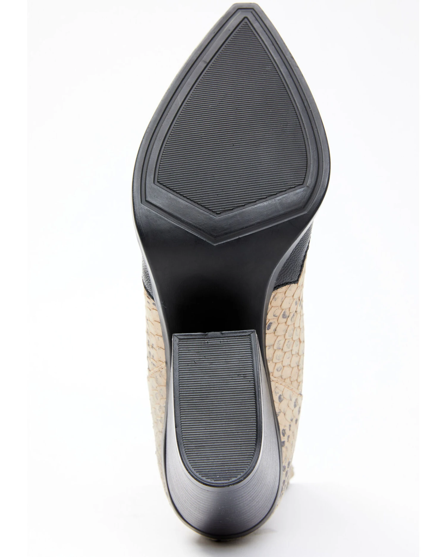 Dan Post Women's Snake Print Fashion Booties - Pointed Toe - Image 7