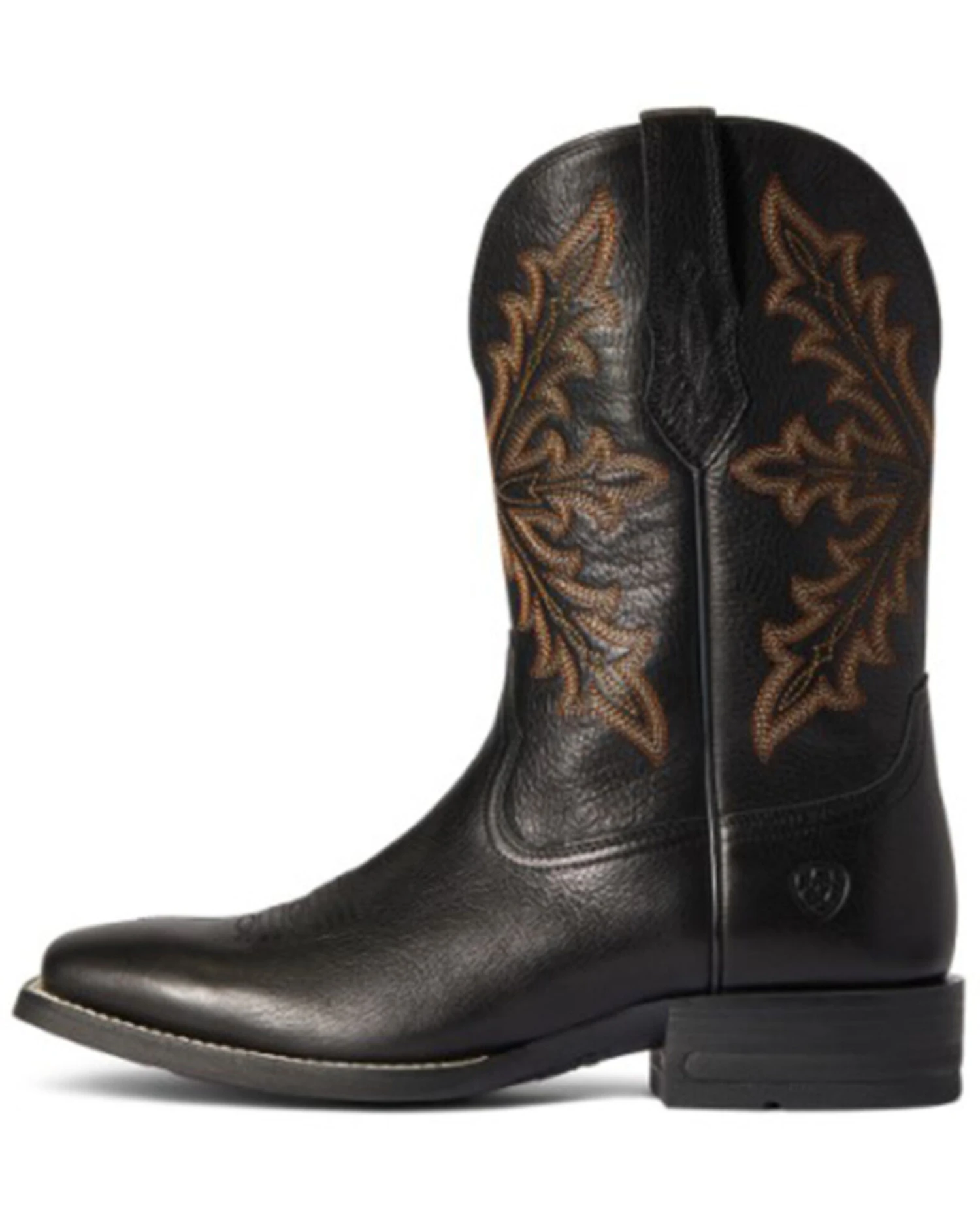 Ariat Men's Qualifier Night Sky Western Performance Boots - Broad Square Toe - Image 2
