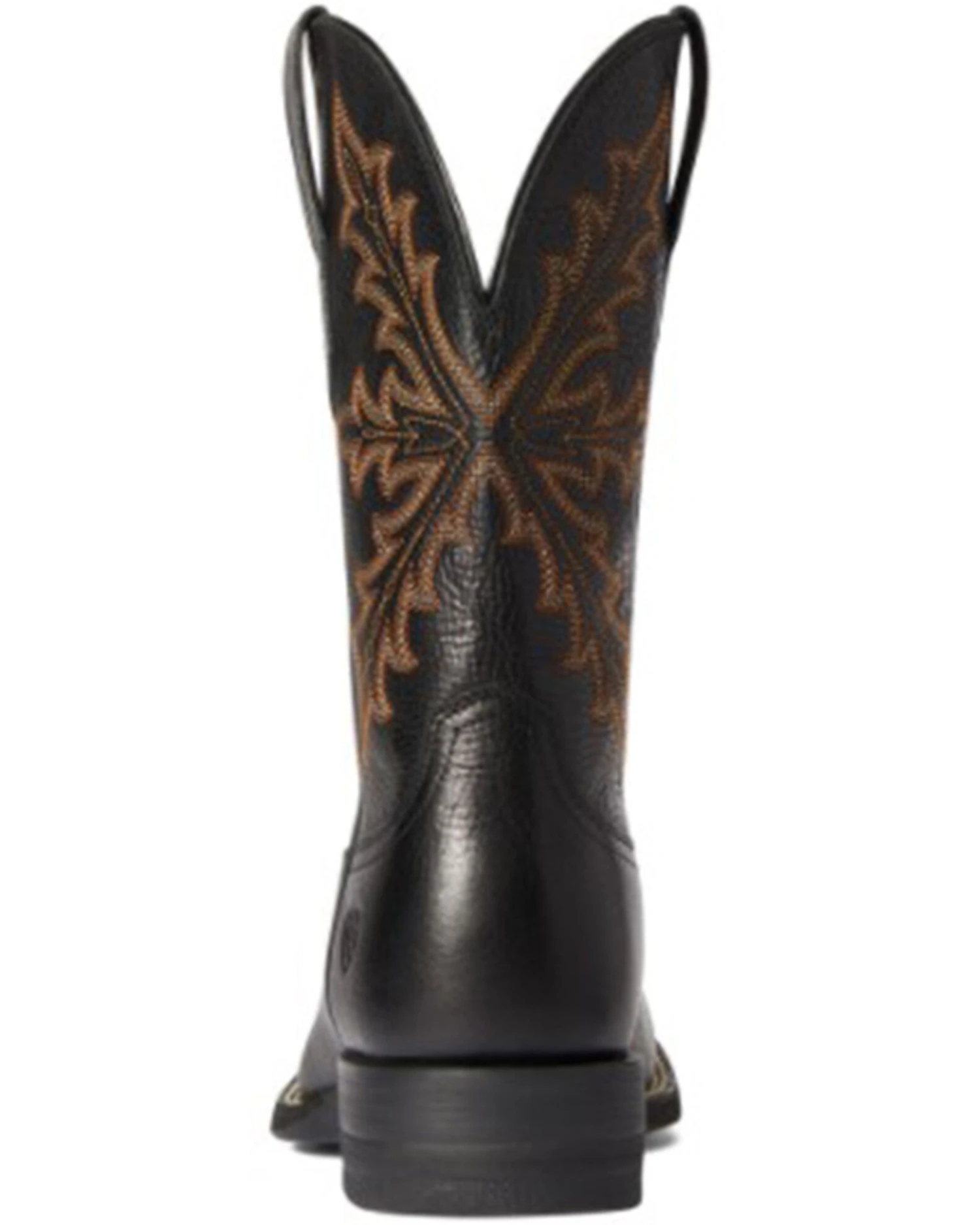 Ariat Men's Qualifier Night Sky Western Performance Boots - Broad Square Toe - Image 3