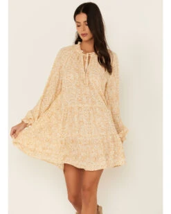 Show Me Your Mumu Multicolored Snake Print Birdie Mini Dress