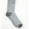 Hawx Men's Gray Crew Work Socks