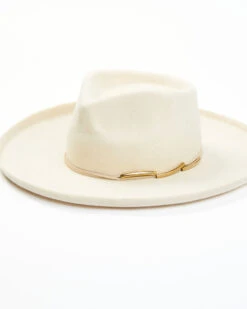 Shyanne Women's Stile Suede Band Wool Felt Western HatÂ