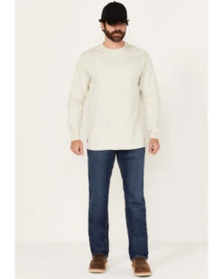 Ariat Men's FR M7 Flint Medium Wash Duratretch Basic Slim Straight Work Jeans 