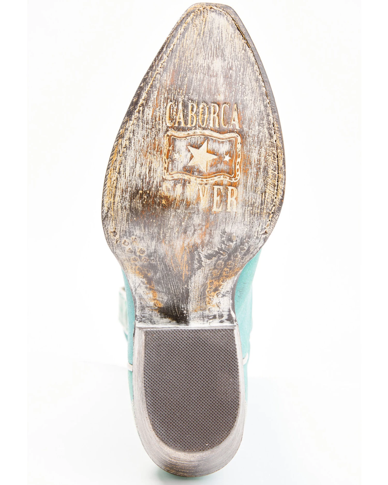 Caborca Silver By Liberty Black Women's Helga Stitch Western Boots - Snip Toe - Image 7