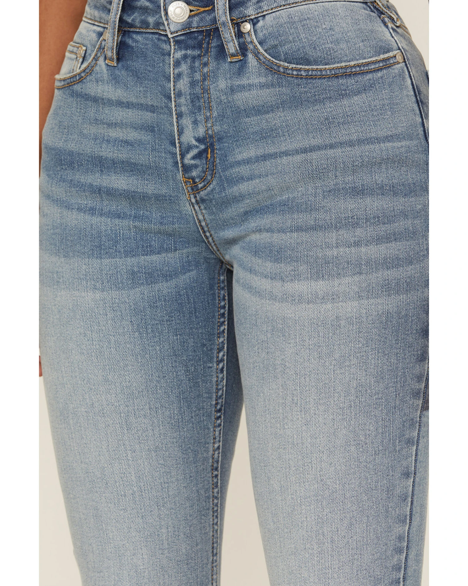 Cleo + Wolf Women's South Coast High Rise Modern Bootcut Jeans - Image 2