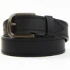 Brothers & Sons Men's Lagos Brass Buckle Belt 