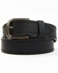 Brothers & Sons Men's Lagos Brass Buckle Belt
