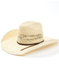 Rodeo King Men's 25X Jute Quenten Broken Horn Straw Western Hat 