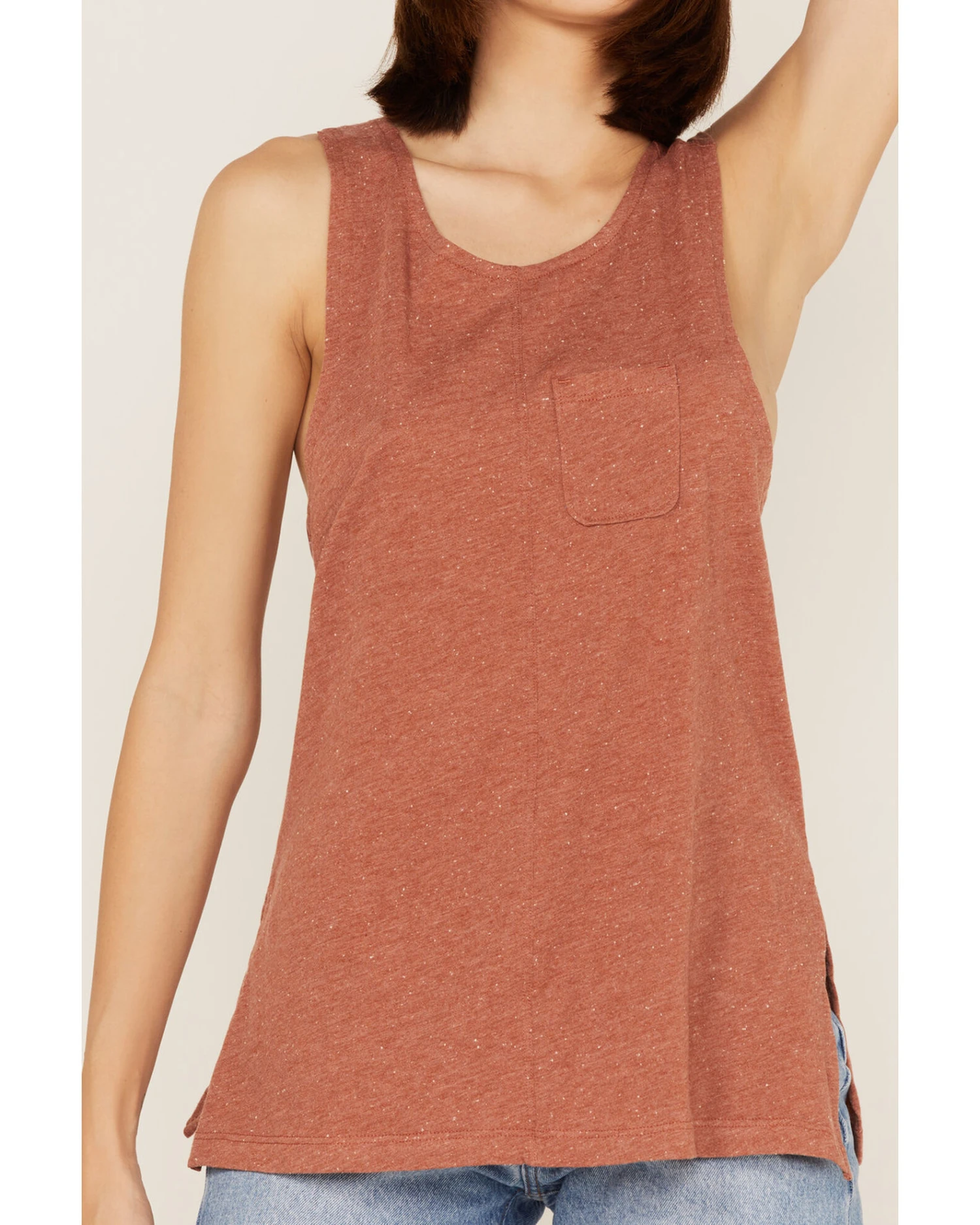 Cleo + Wolf Women's Crossover Back Tank Top - Image 3