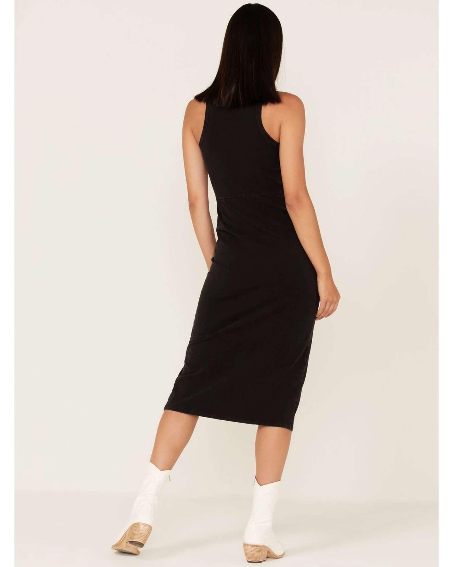 Cleo + Wolf Women's Halter Slit Midi Dress - Image 4