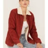 Wrangler Women's Sherpa Lined Corduroy Barn Jacket