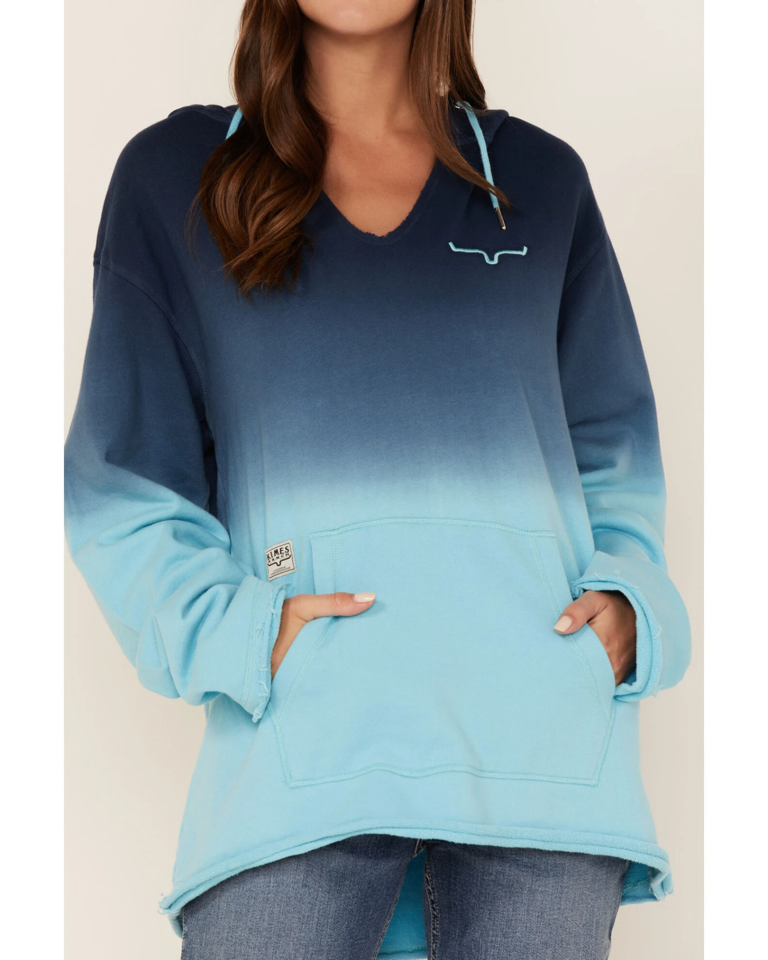 Kimes Ranch Women's Sante Fe Dip Dye Sweatshirt Hoodie - Image 3