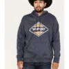 Wrangler Men's Southwestern Logo Graphic Hooded Sweatshirt 