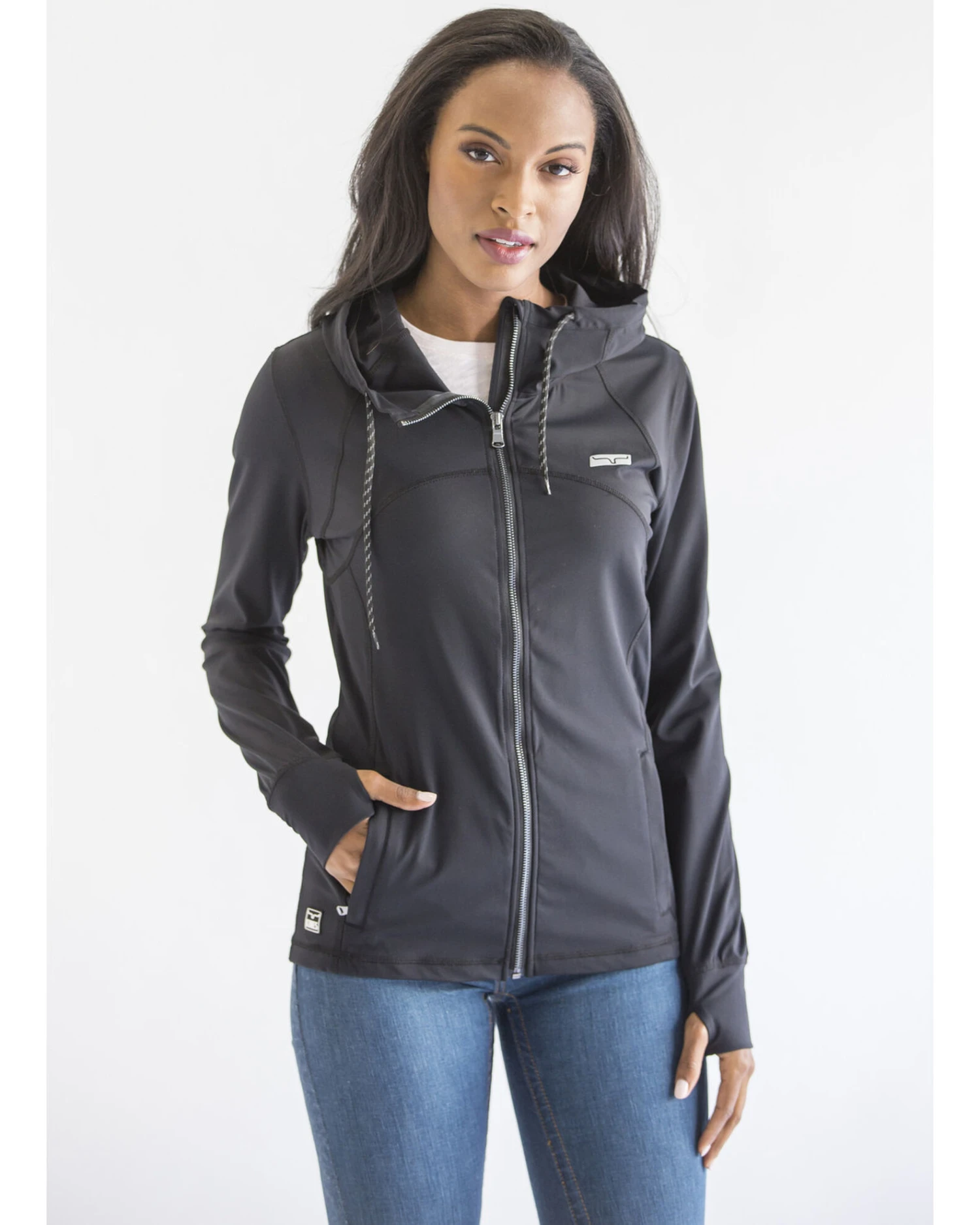 Kimes Ranch Women's Black Lovell Zip Jacket