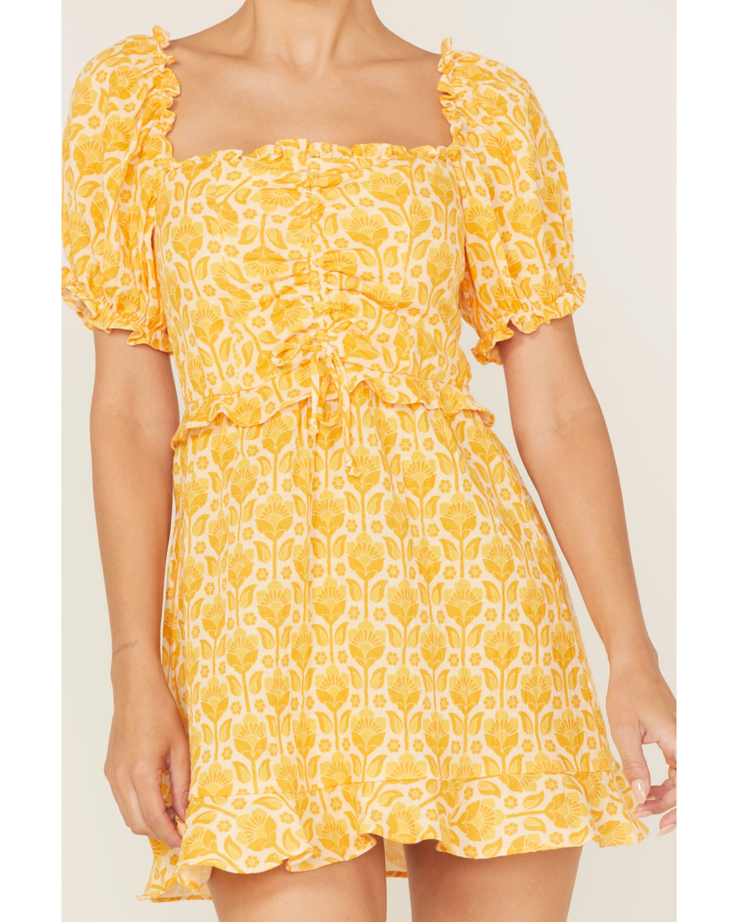 Show Me Your Mumu Women's Sophie Floral Print Mini Dress - Image 3
