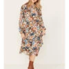 Show Me Your Mumu Women's Cait Butterfly Print Midi Dress