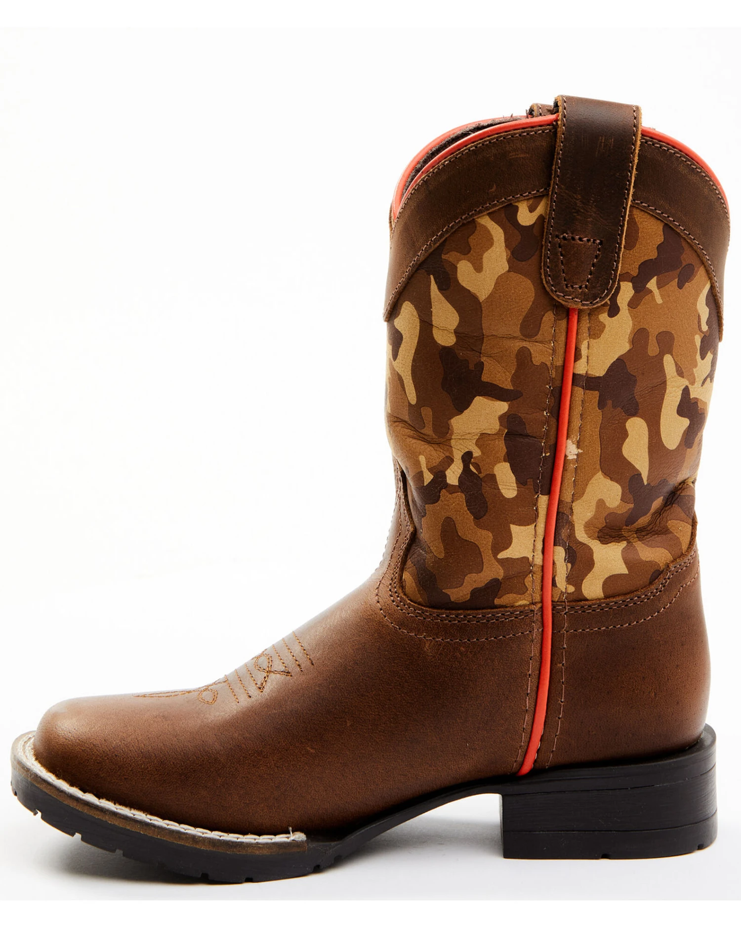 Cody James Boys' Camo Western Boot - Square Toe - Image 3