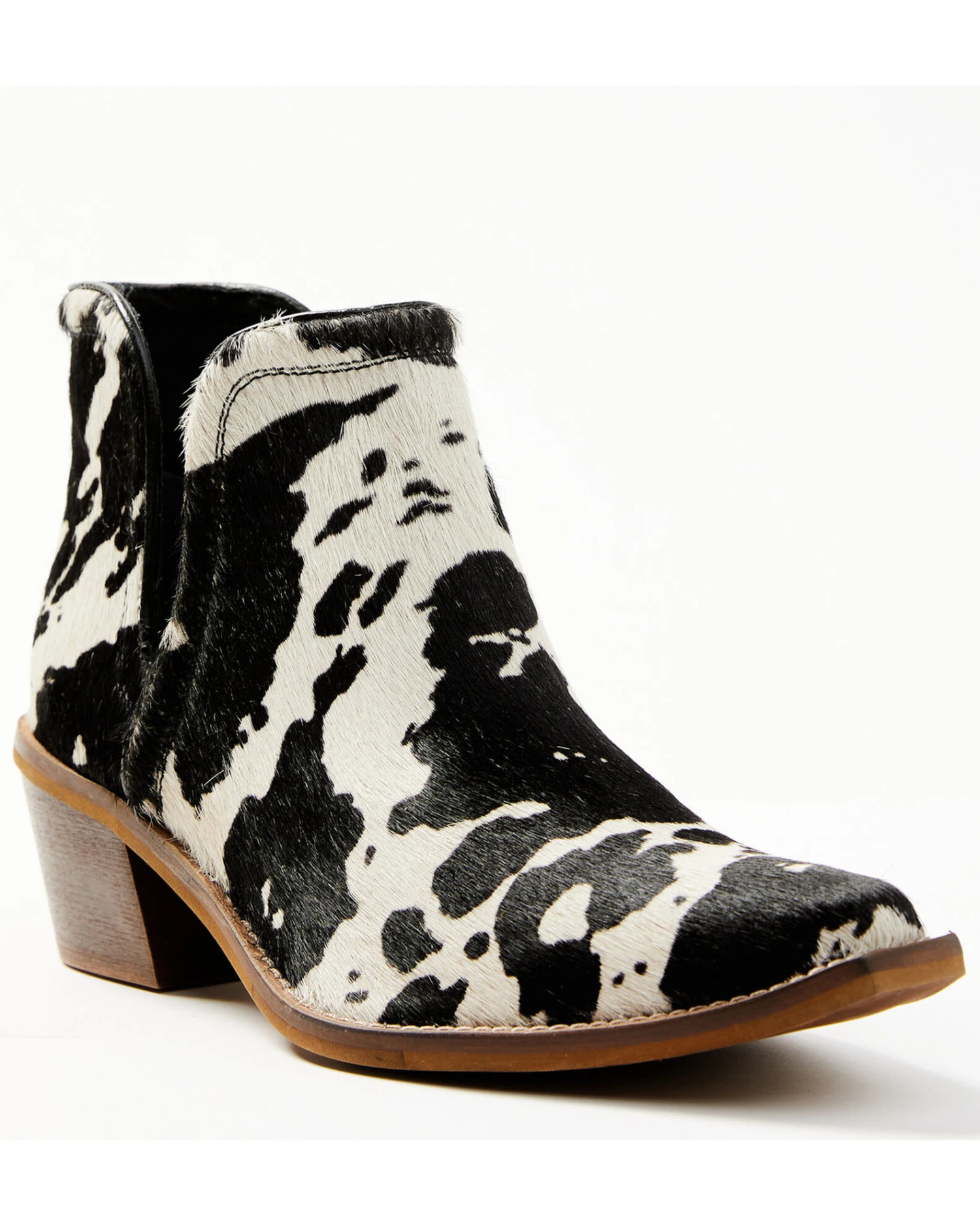 Myra Bag Women's Easy Going Cow Hair Western Booties - Snip Toe