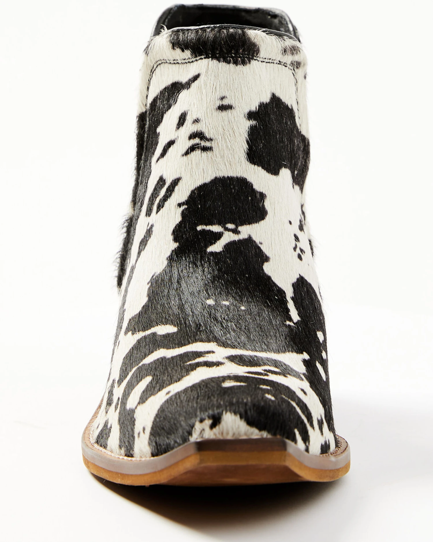 Myra Bag Women's Easy Going Cow Hair Western Booties - Snip Toe - Image 4