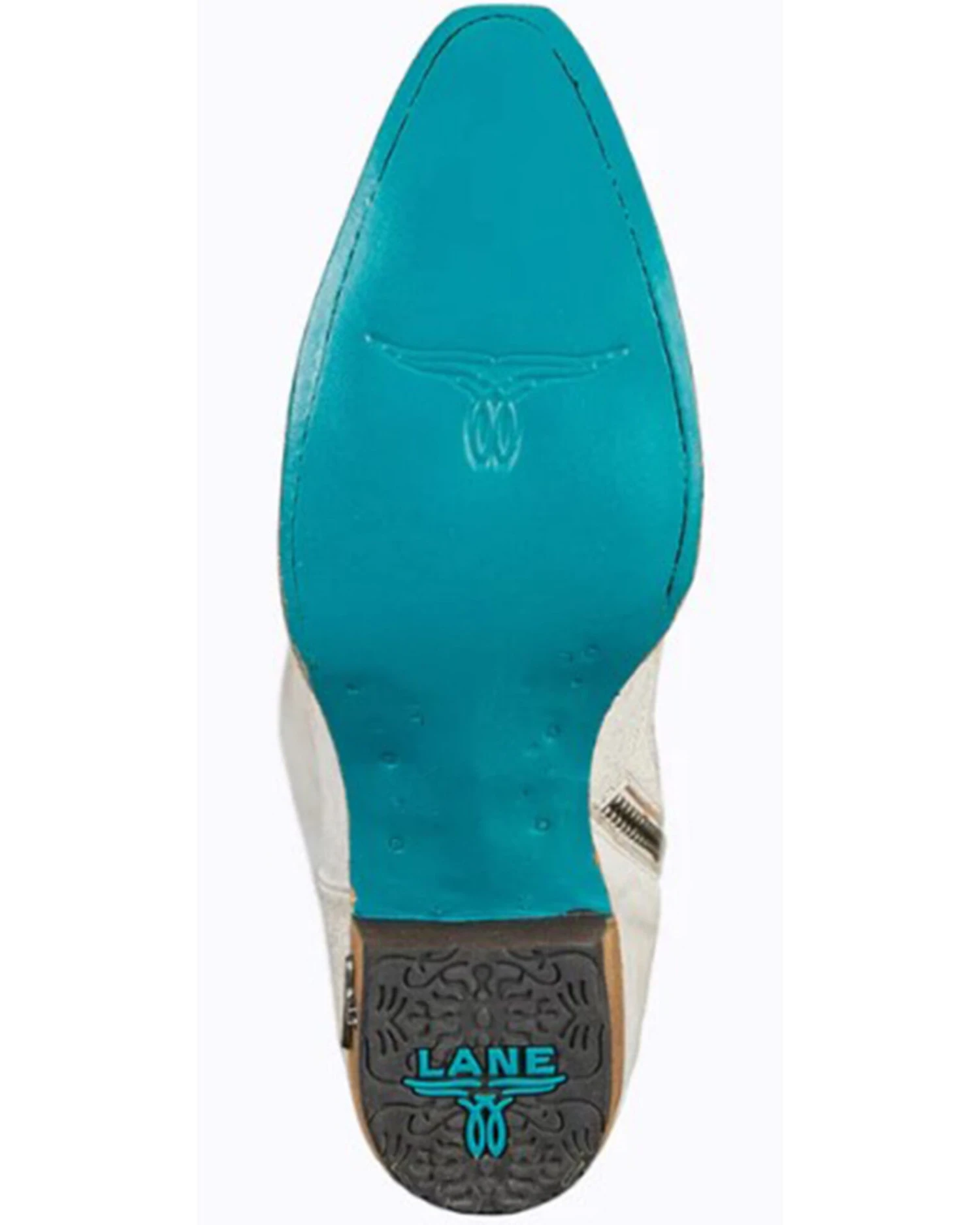 Lane Women's Lexington Leather Tall Western Boots - Snip Toe - Image 7