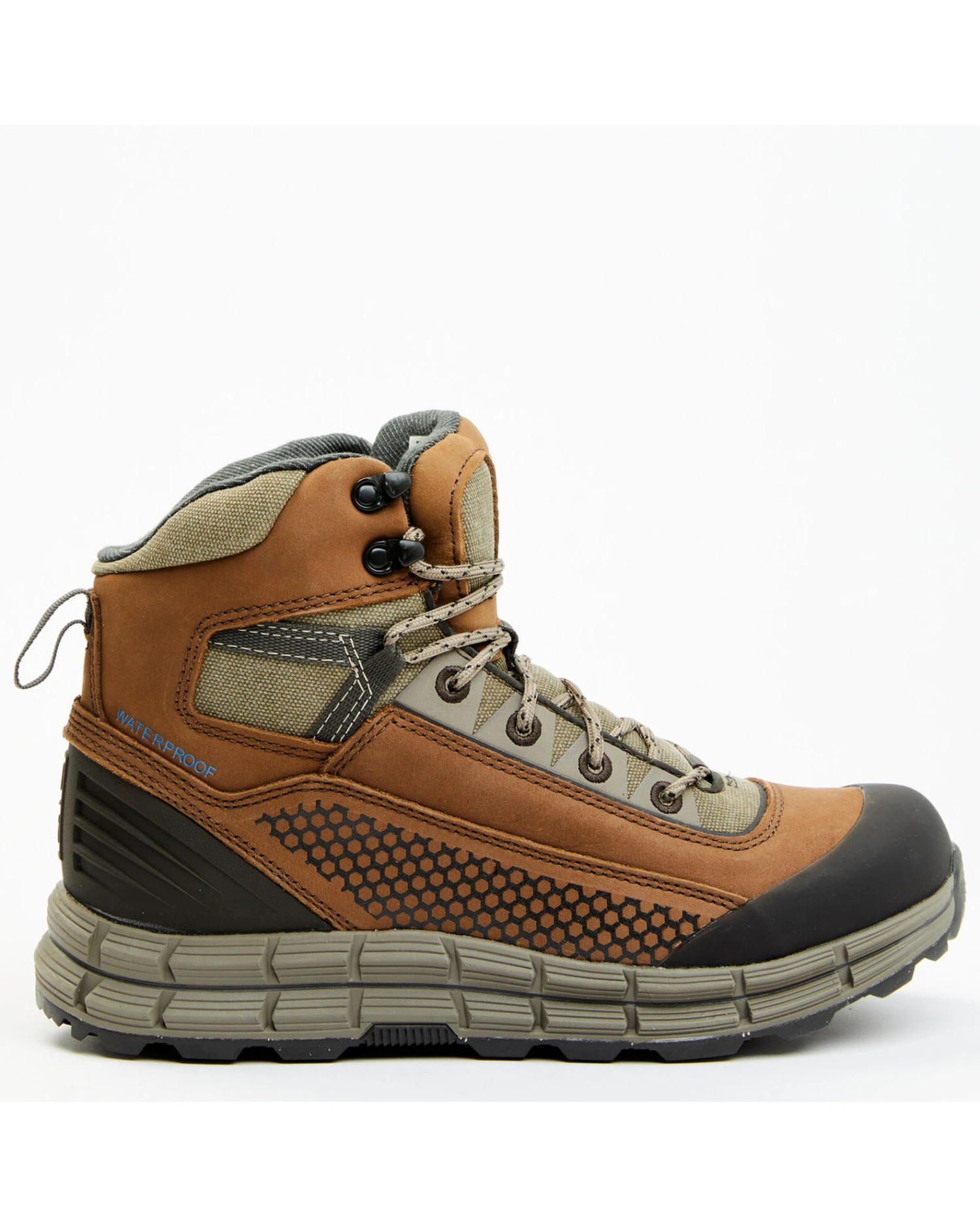 Brothers & Sons Men's 5.5" Waterproof Hiker Work Boots - Soft Toe - Image 2