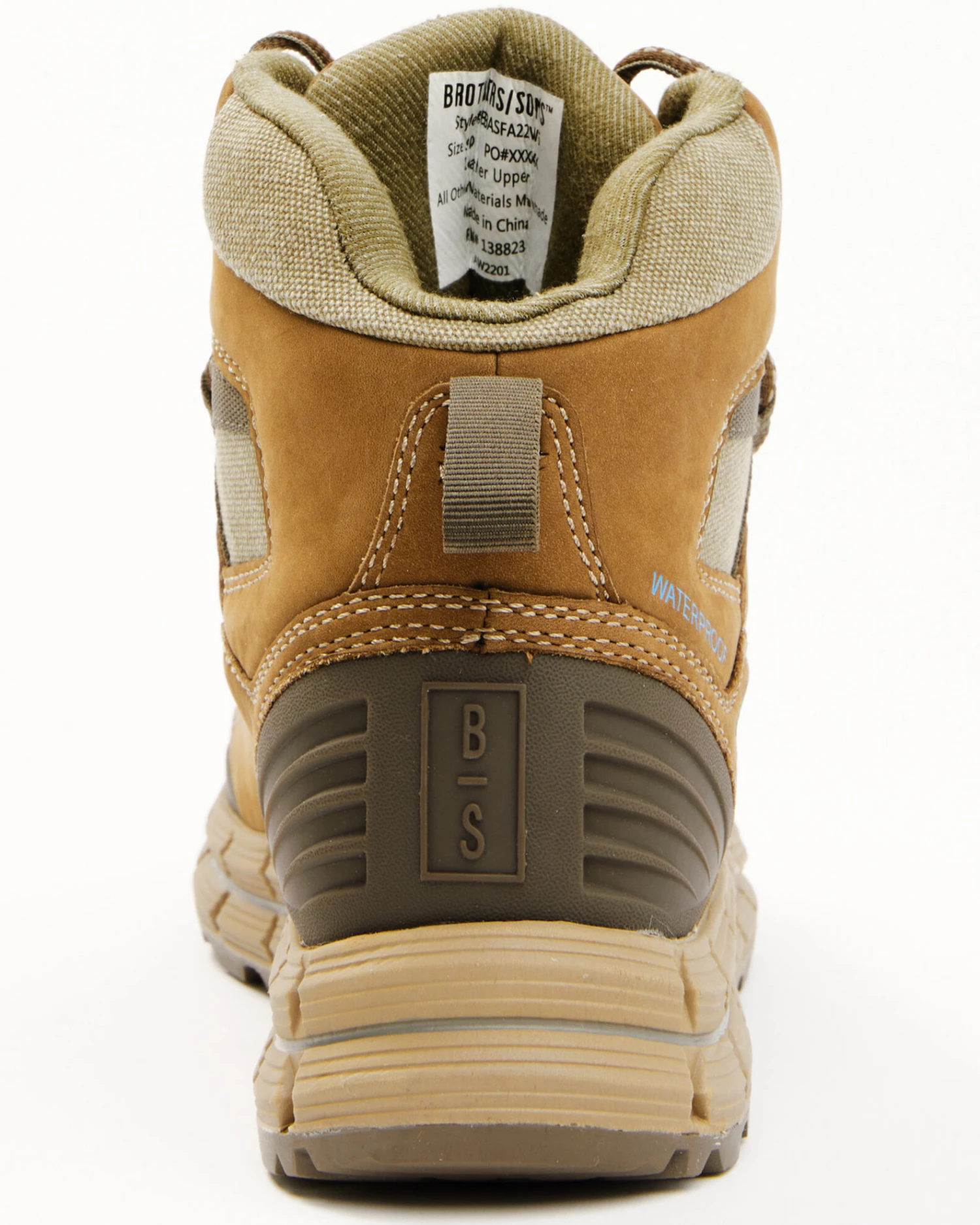 Brothers & Sons Men's Hikers Waterproof Hiking Boots - Soft Toe - Image 5