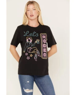 Idyllwind Women's Quail Let's Rodeo Graphic Tee