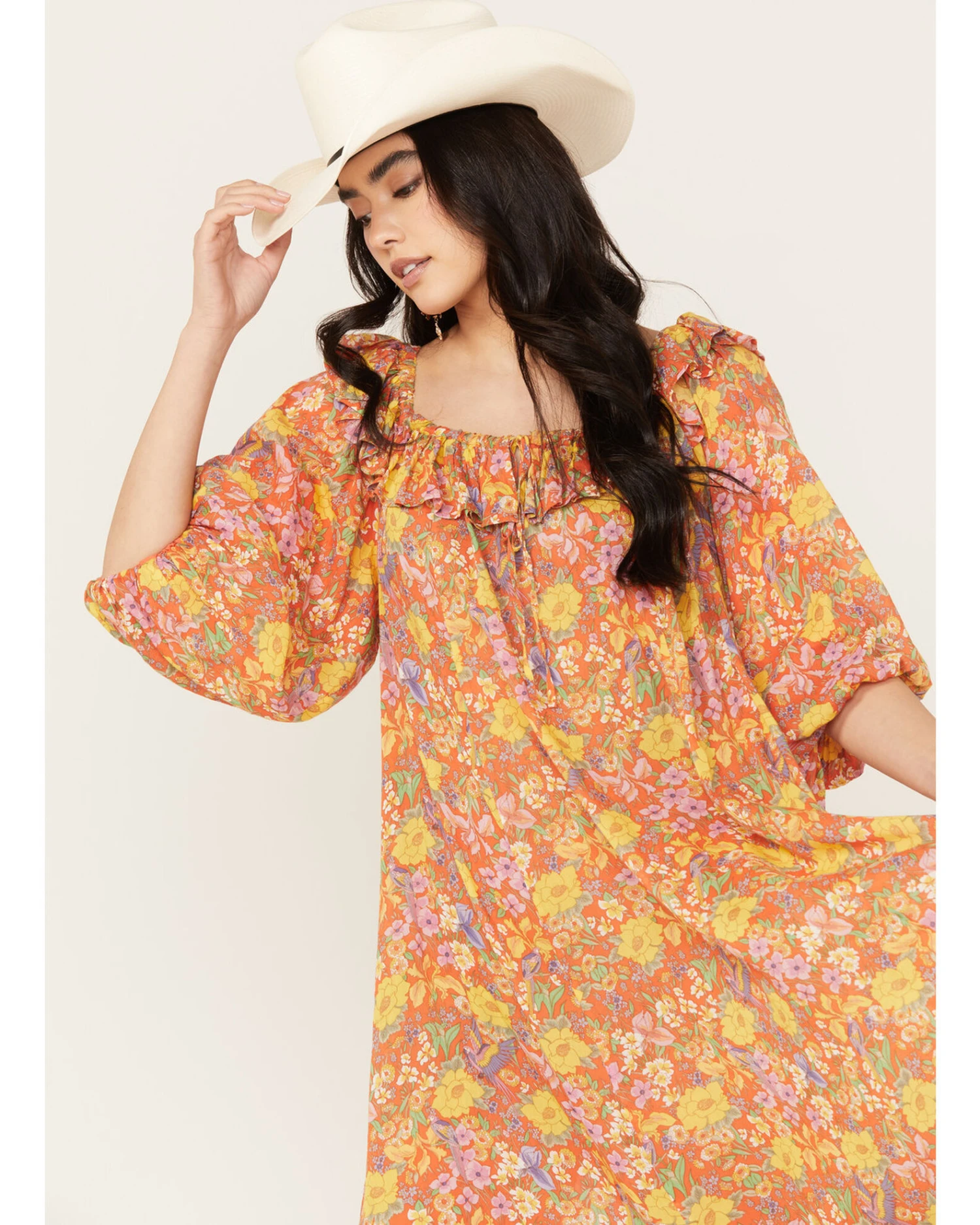 Spell Women's Last Drink Midi Dress - Image 2