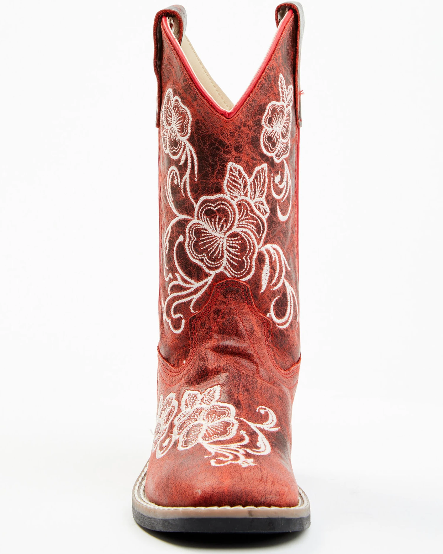 Shyanne Girls' Little Lasy Western Boots - Broad Square Toe - Image 5