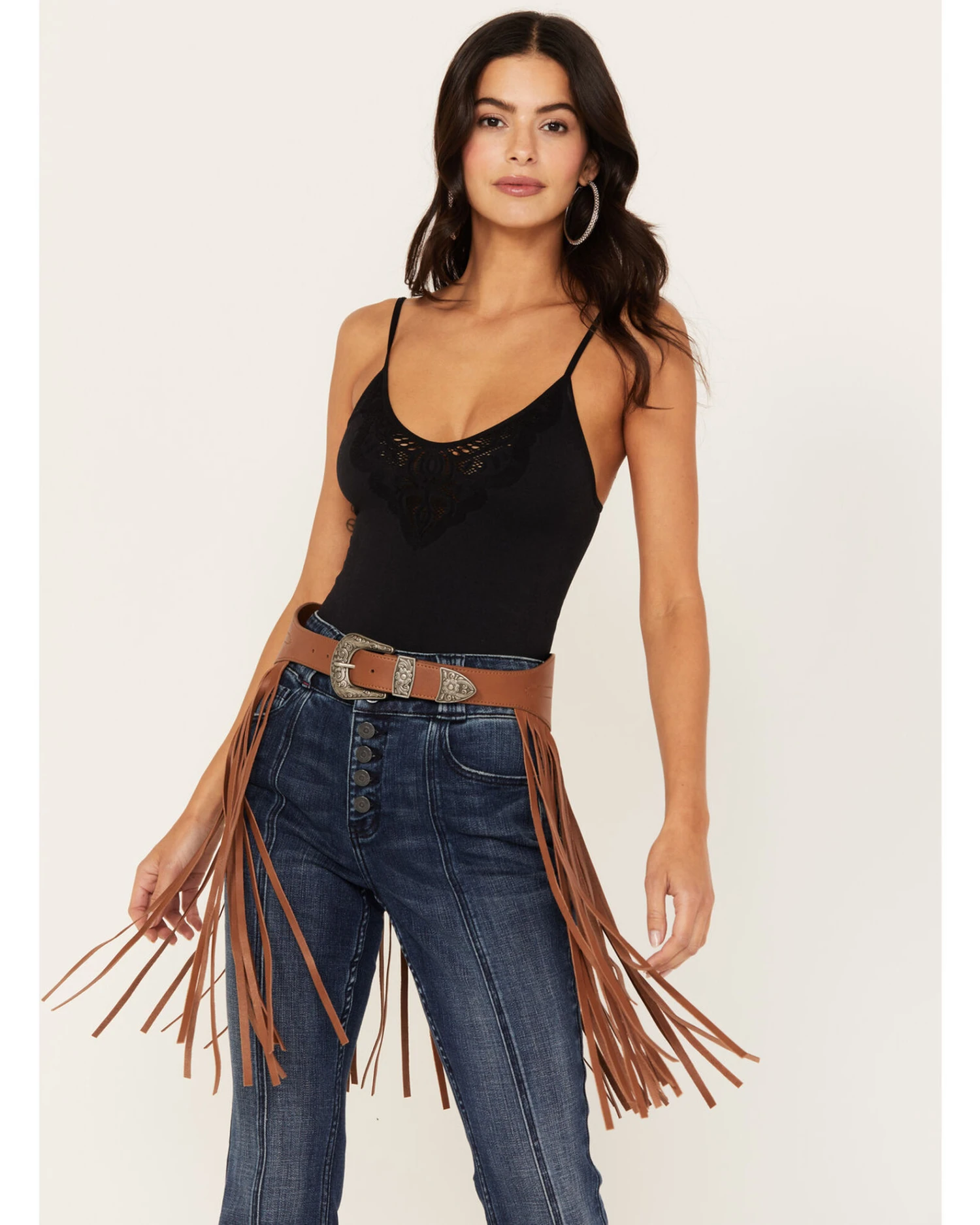 Idyllwind Women's Raleigh Fringe Western Belt